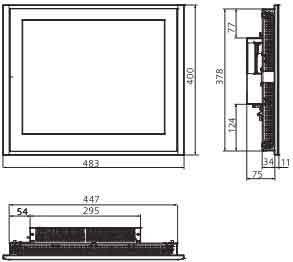 !!!!!!SIEMENS+377系列多功能面板(6AV6 644)+安装方式4